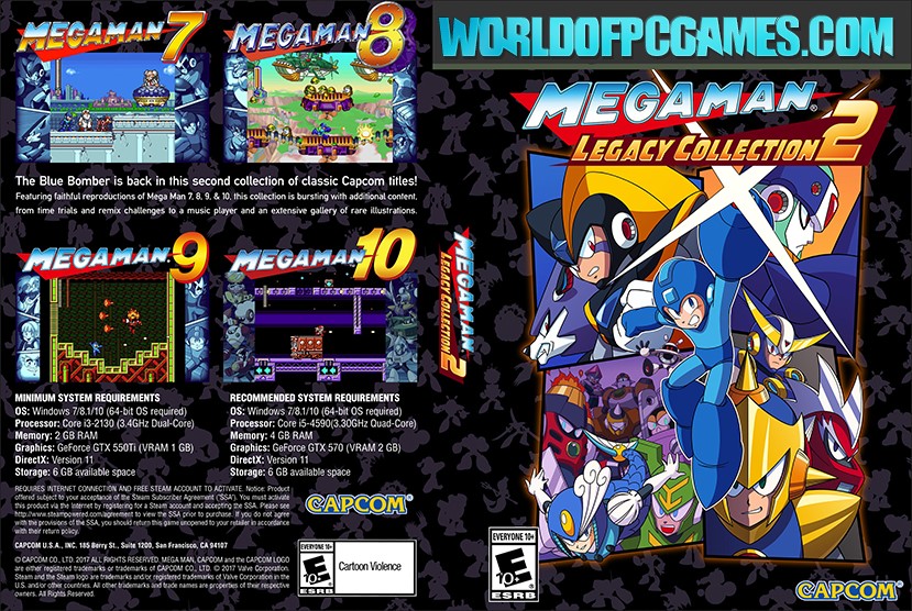 download megaman x collection pc